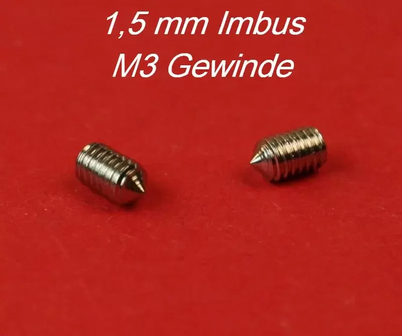 Top-Seller Nadelschraube (2 Stück) für Elna Overlock und Elna Lock M3x5 # 39600675 , 39650196