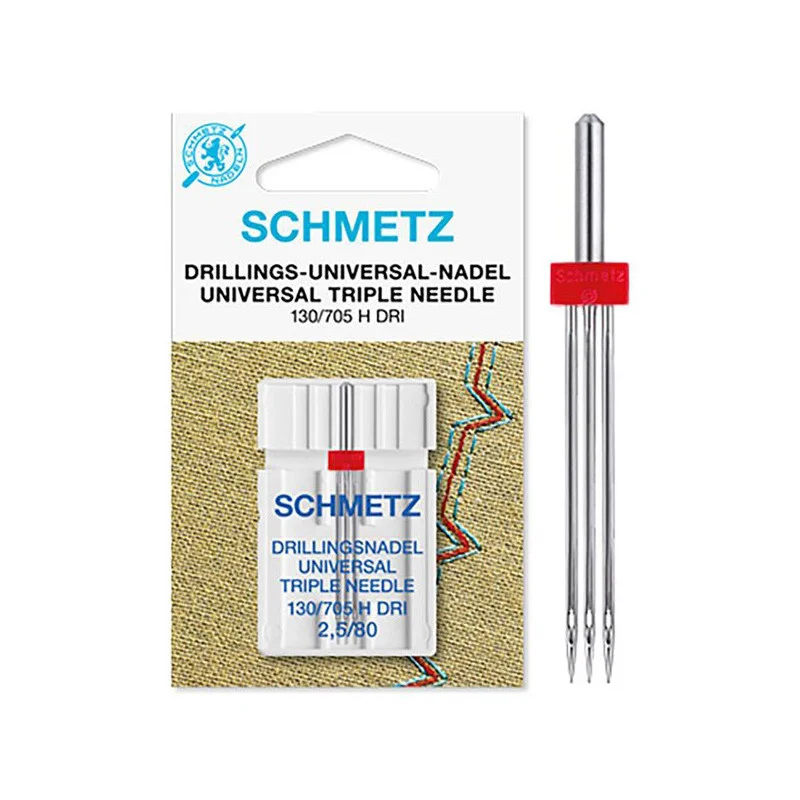 Zwillingsnadel universal Größe 2,5/80mm Versand Am Gleichen Tag