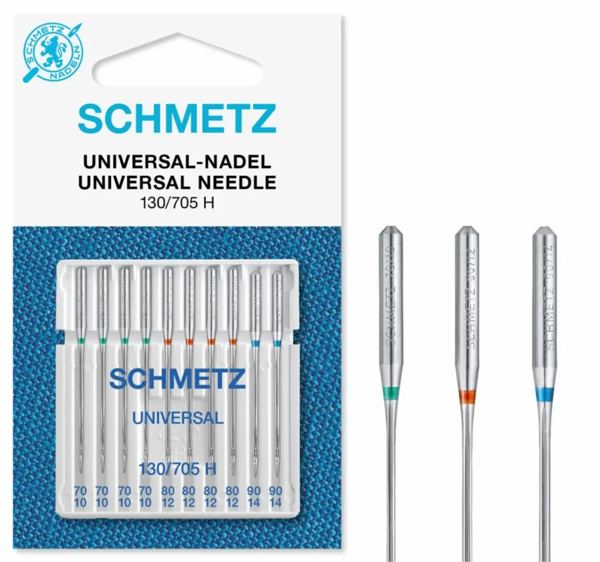 Universal Nadel Schmetz 130/705 H Staerke 70-90 (SB-Karte) 10er # 705097 Geprüft