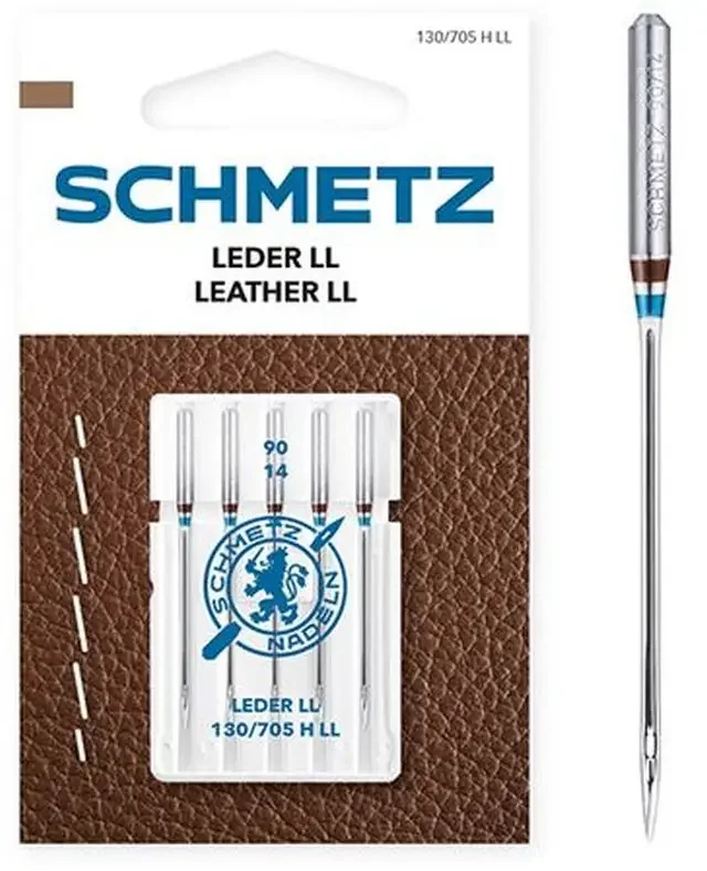 Leder Nadel Schmetz 130/705 H LL Stärke 90 (SB-Karte) # 706167 Schnäppchen
