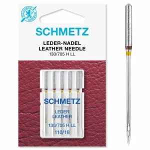 Leder Nadel Schmetz 130/705 H LL Staerke 110 (SB-Karte) Bestseller