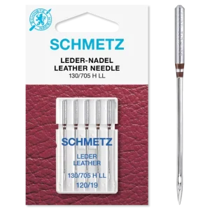 Leder Nadel Schmetz 130/705 H LL Staerke 120 (SB-Karte) Nur Heute