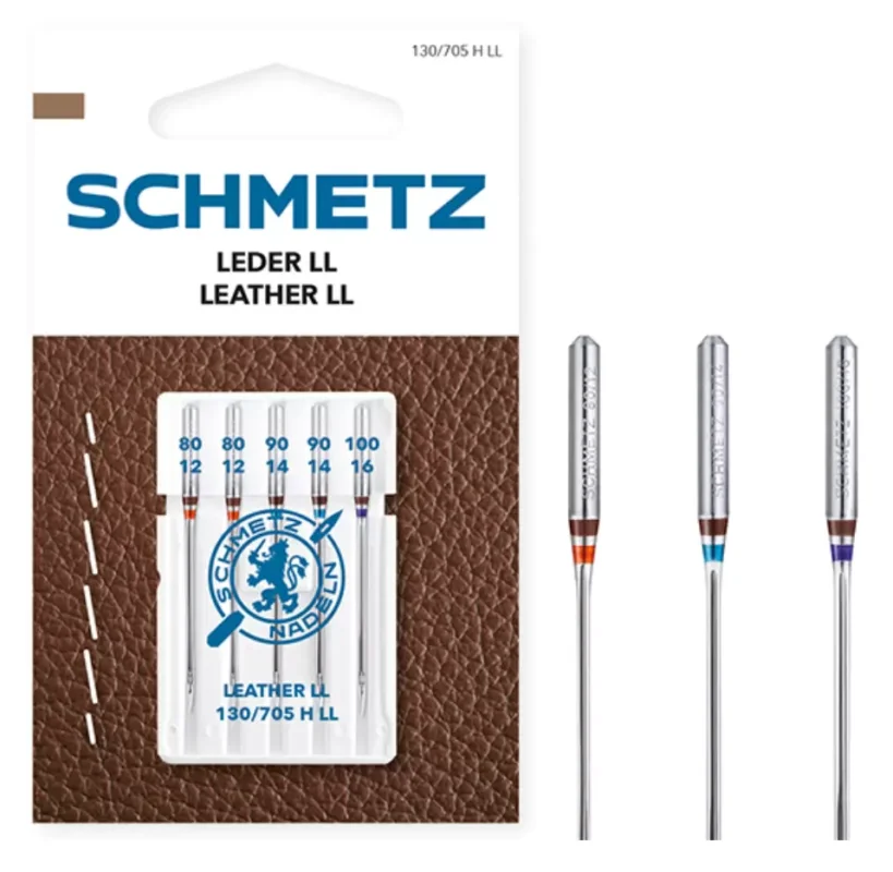 Günstig Leder Nadel Schmetz 130/705 H LL VIS Sortiment 80-100 (SB-Karte) # 706467