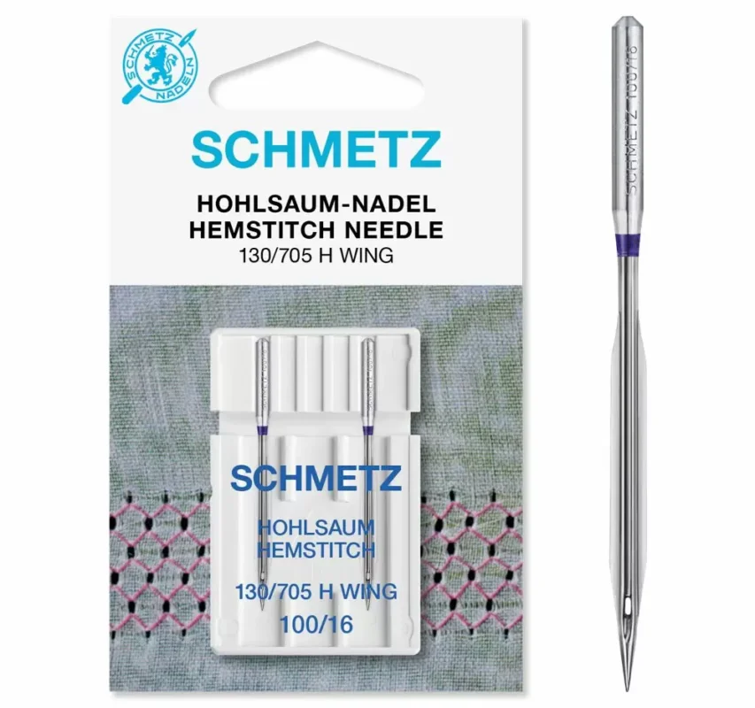 Hohlsaum-Nadel Schmetz 130/705 H WING Staerke 100 (SB-Karte) Mega-Angebot