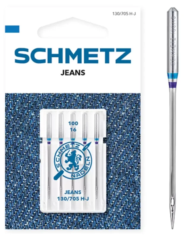 Jeans Nadel Schmetz 130/705 H-J Staerke 100 (SB-Karte) # 709007 Begrenztes Angebot