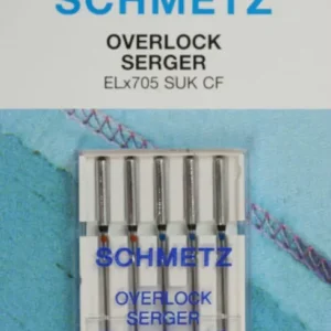 Overlock Nadel Schmetz ELX705 SUK CF VZS Staerke 80-90 (SB-Karte) # 711827 Overlock Universal-Nade Nur Heute