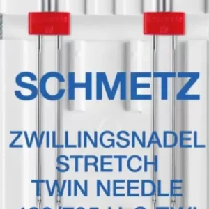 Zwillings-Stretch Nadel Schmetz 130/705 H-S ZWI 2.5 Staerke 75 (REFILL) Abverkauf