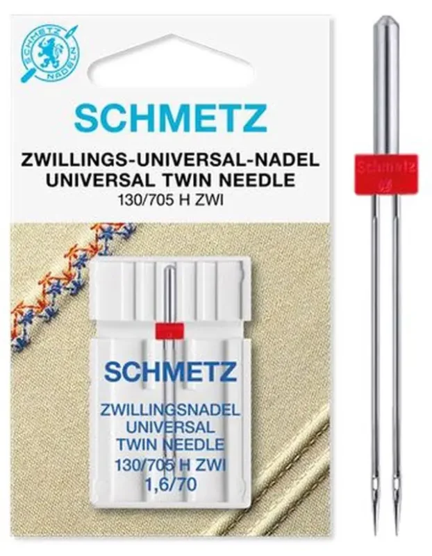 Zwillings-Universal Nadel Schmetz 130/705 H ZWI 1.6 Stärke 70 (SB-Karte) Letzte Chance