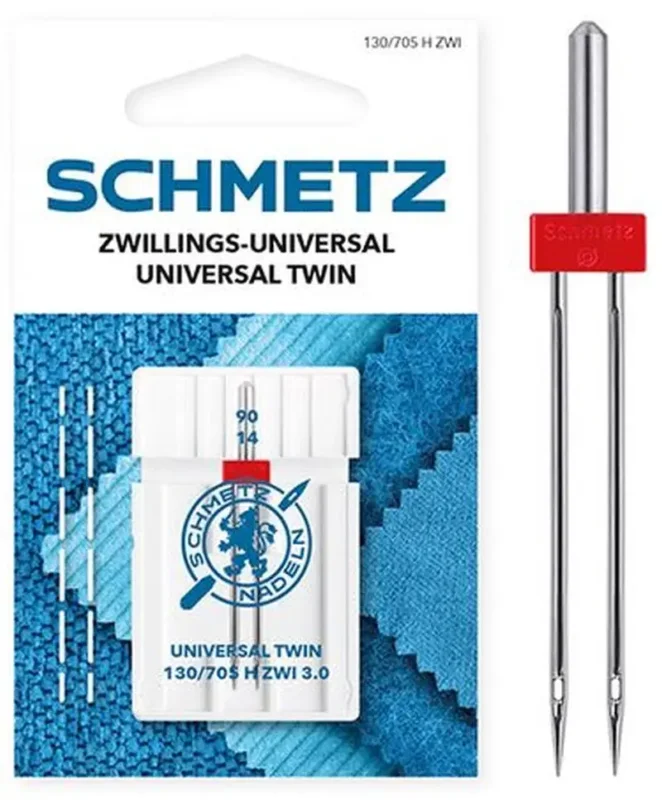 Zwillings-Universal Nadel Schmetz 130/705 H ZWI 3.0 Stärke 90 (SB-Karte) # 715377 Garantierte Lieferung