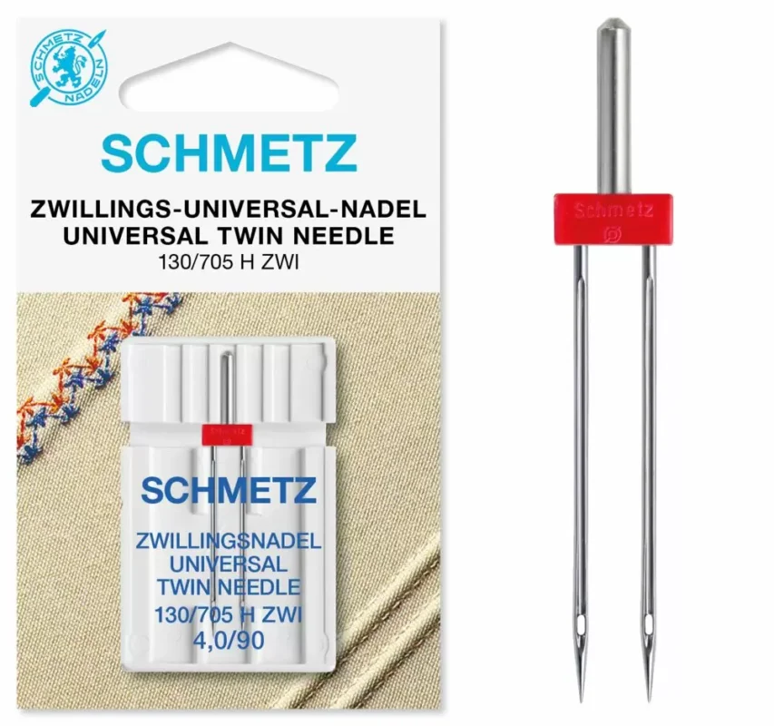 Zwilligs Universal Nadel Schmetz 130/705 H ZWI 4.0 Staerke 90 (SB-Karte) Knallerangebot