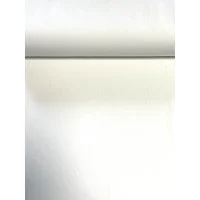 Saisonangebot Bündchen Stoff nicht gerippt weiß Breite 50cm