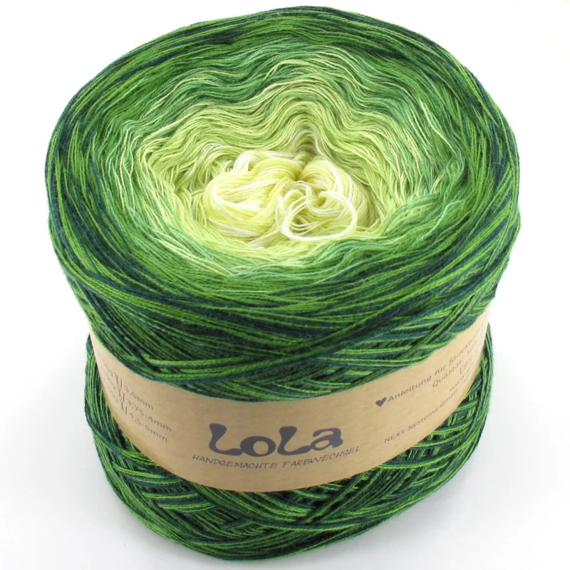 Versand Am Gleichen Tag LoLa Farbverlaufsgarn Classic Bobbel: Bambus