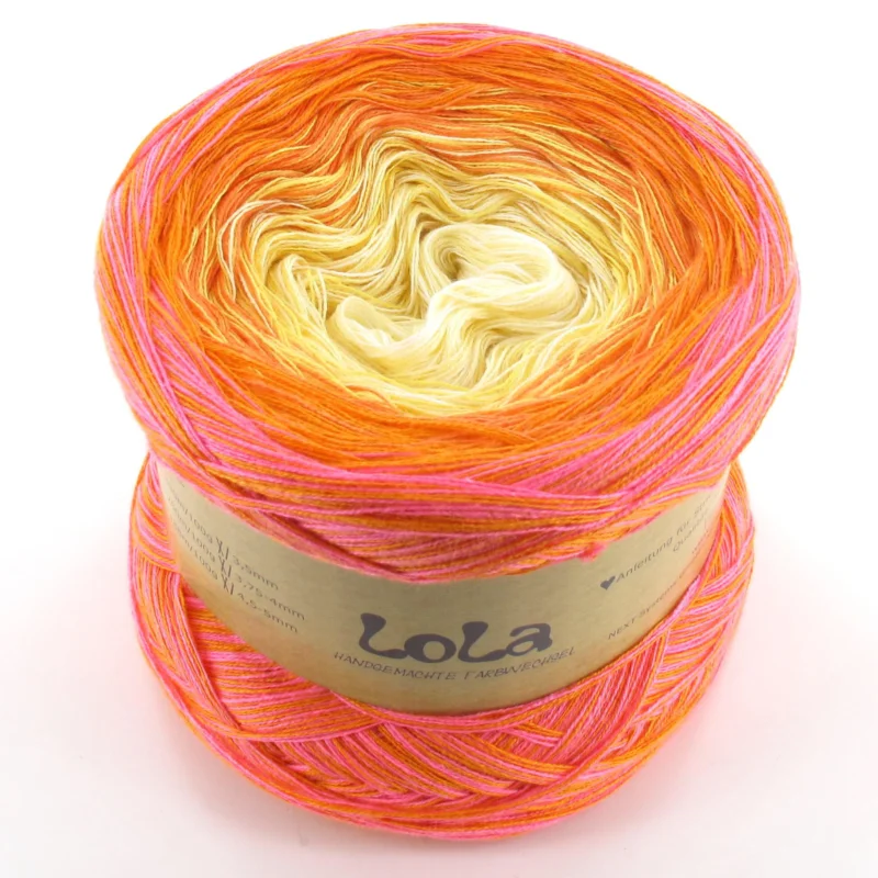 LoLa Farbverlaufsgarn Classic Bobbel: Butterblume Mega-Angebot