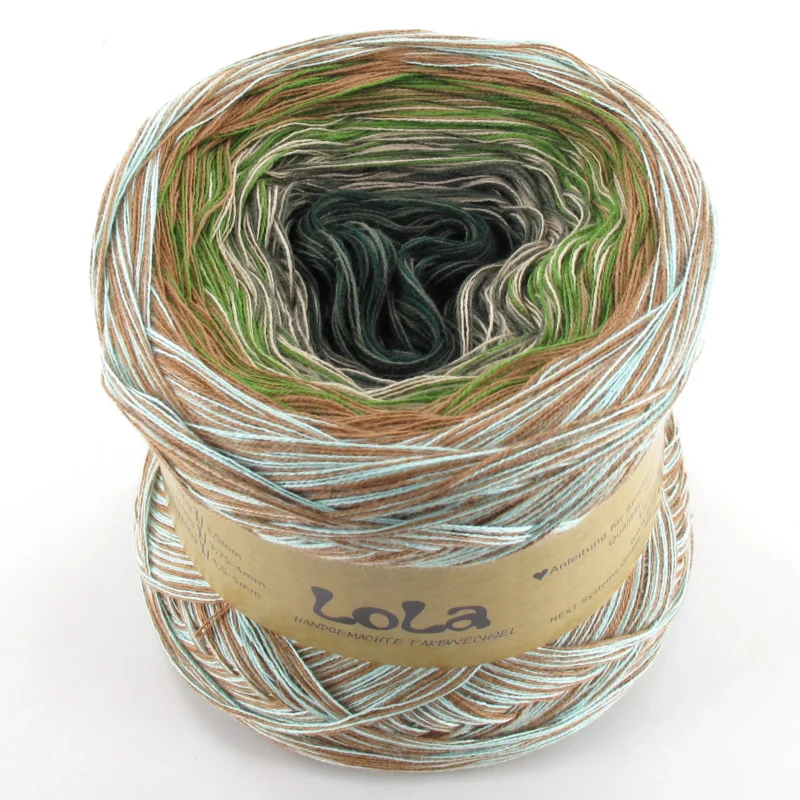 Heißes Angebot LoLa Farbverlaufsgarn Classic Bobbel: Camouflage