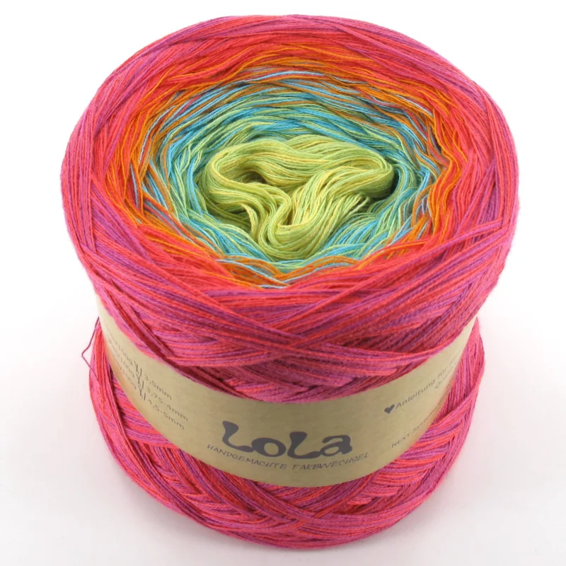 LoLa Farbverlaufsgarn Classic Bobbel: Candy Finale Aktion