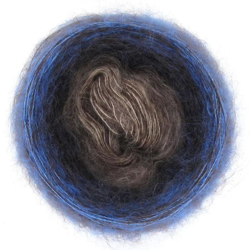 Zertifiziert Diva Farbverlauf 2fach KidMohair mit Seide Farbe 11