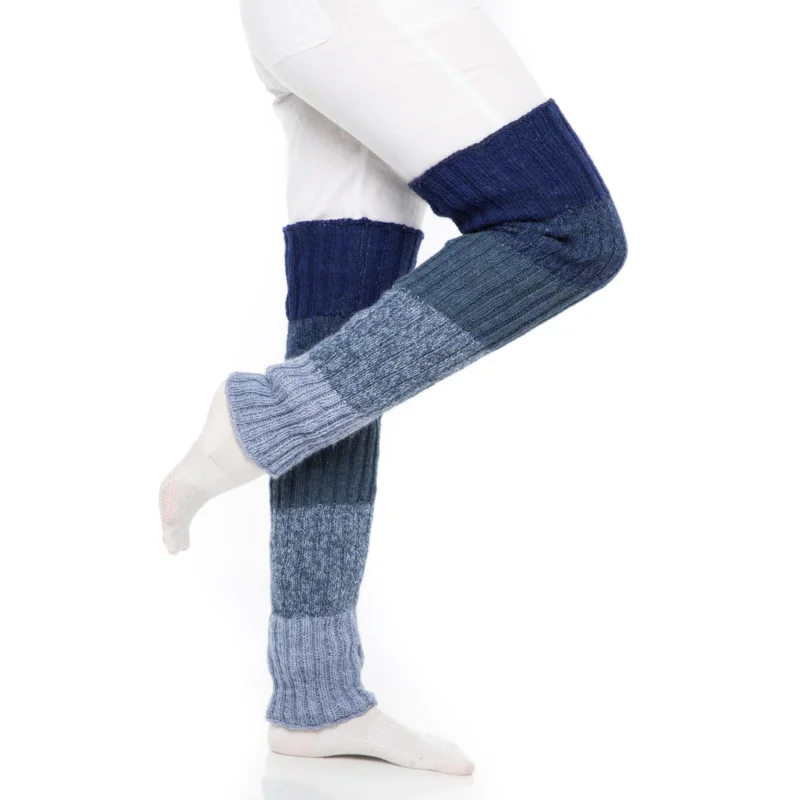 StrickSet inkl. PDF-Strickanleitung Maya 2fach Beinstulpen + Armstulpen gestrickt Preis Gesenkt