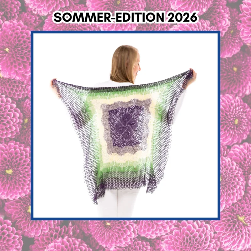 StrickSet inkl. PDF-Strickanleitung LoLa 2fach Tischdecke Waldfee Bestseller