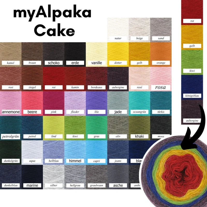 myAlpaka Cake handmade 100g Bestpreis