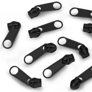 Zipper - Reißverschluss-Schieber - 5mm - Schwarz Neuheit