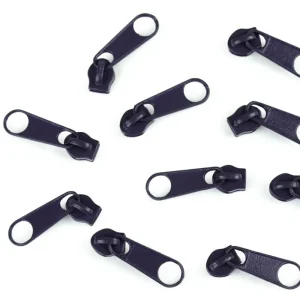 Zipper - Reißverschluss-Schieber - 3mm - Dunkelblau Zertifiziert