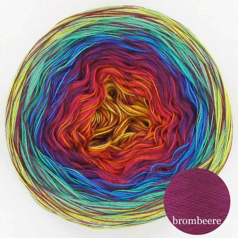 LoLa Farbverlaufsgarn Bobbel: Hippie Galaxie brombeere Angebot
