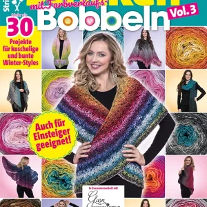 Zeitschift Simply Kreativ Stricken mit Farbverlaufs-Bobbel Vol. 3 Sonderangebot