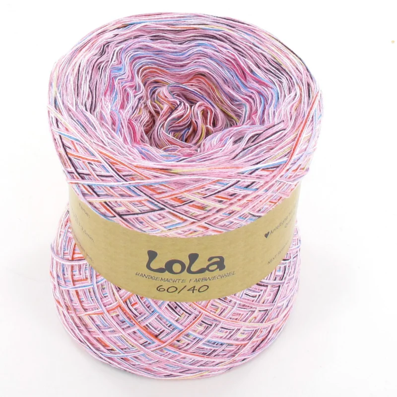 Meistverkauft LoLa 60/40 Konfetti Farbverlaufsgarn Bobbel: Mandala rosa