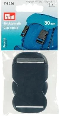 Preisknaller Prym Steckschnalle Schnalle schwarz 30 mm