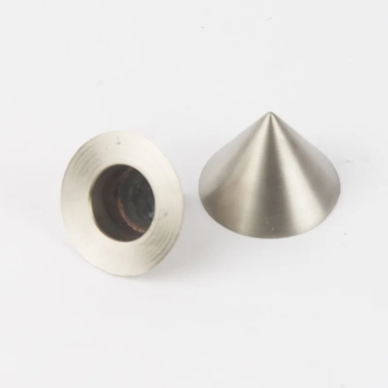2er Set Endstück Cone 20mm Edelstahloptik Ausverkauf