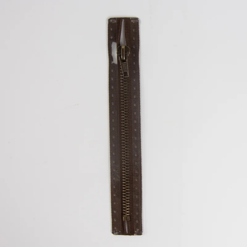 Zertifiziert Reißverschluss M6 Typ 10 ut 14 cm am-fb Fla dunkelbr