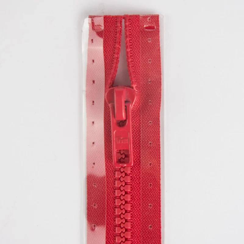 Neue Kollektion Reißverschluss S4 Profil tb 50 cm Fla rot