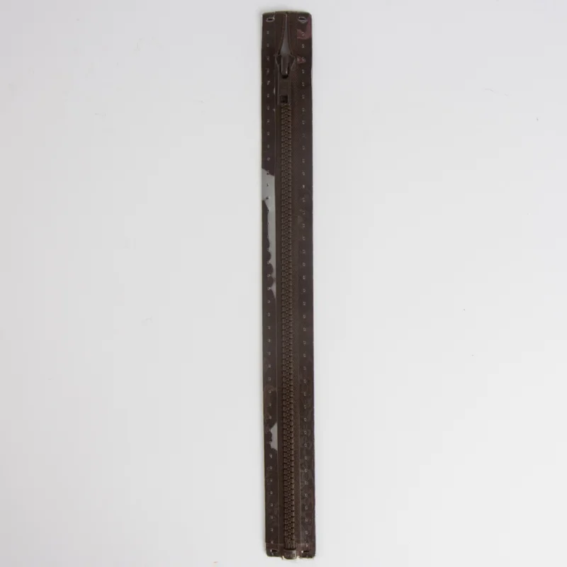 Zertifiziert Reißverschluss S4 Profil tb 65 cm Fla dunkelbr.