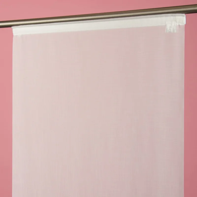 Geprüft Schiebevorhang Flächenvorhang Ambiente weiß 245x60cm