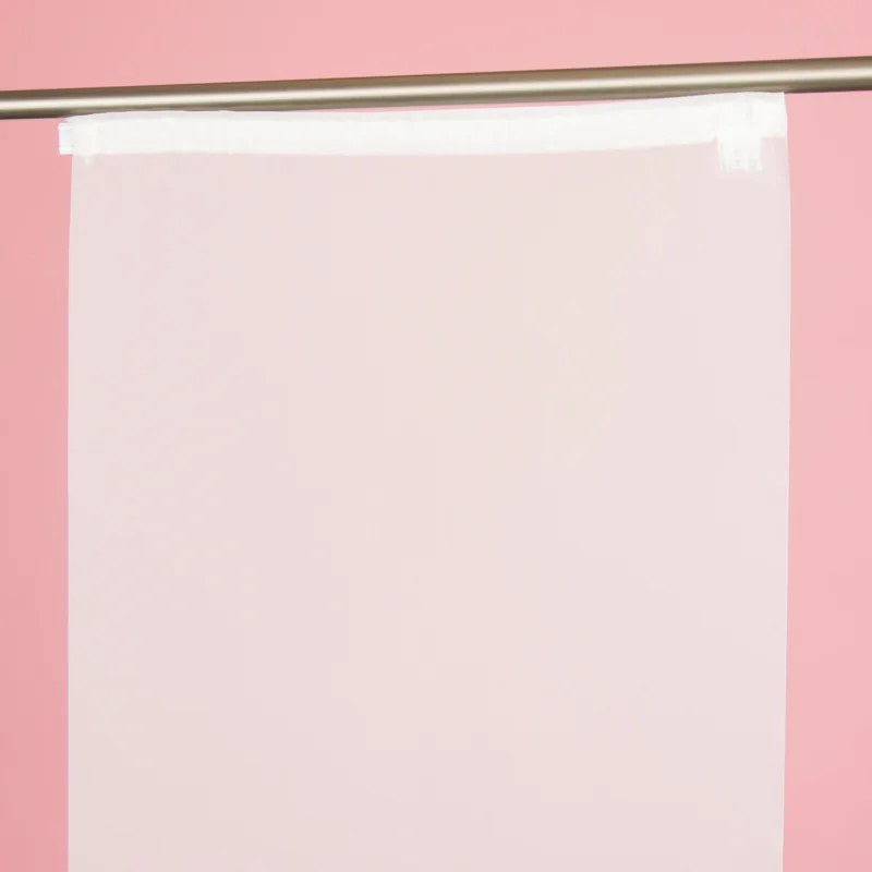 Zertifiziert Schiebevorhang Flächenvorhang Eva uni weiß 245x60cm