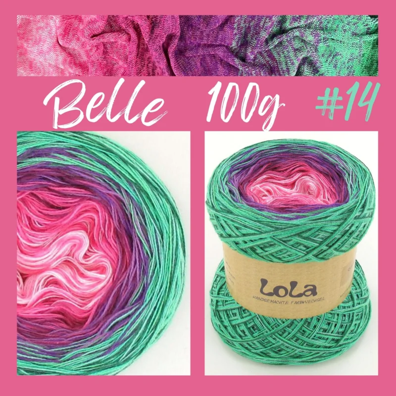 Jetzt Bestellen LoLa Farbverlaufsgarn 4fach 100g: Belle No. 14