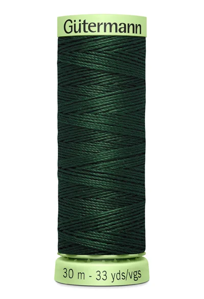 Zierstichfaden Farbnr. 472 Gütermann 30 Meter/Spule Knopflochgarn Stickgarn Expressversand