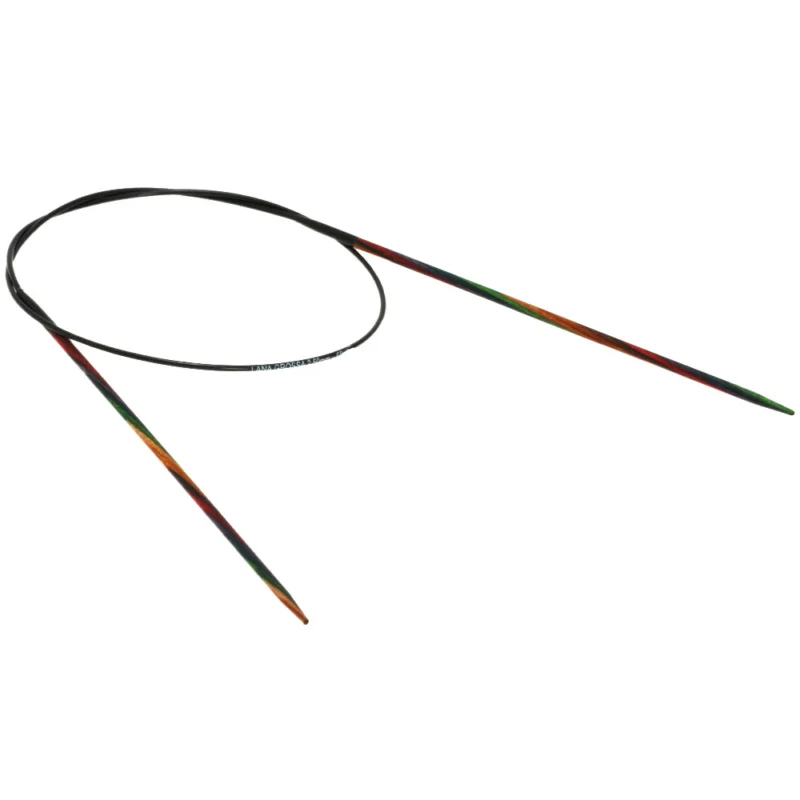 Preisknaller Lana Grossa Rundstricknadel Design-Holz Multicolor St. 2,5/60cm