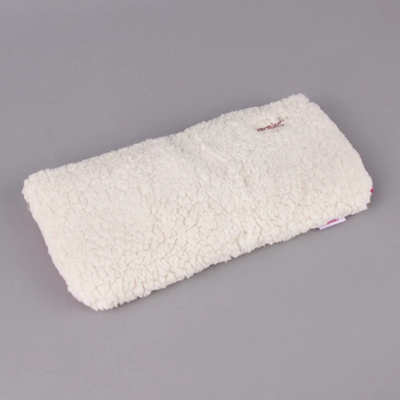 Warmies Wärmekissen Hot Pak Sherpa weiß rot 100% Hirse-Kräuterfüllung Online Kaufen
