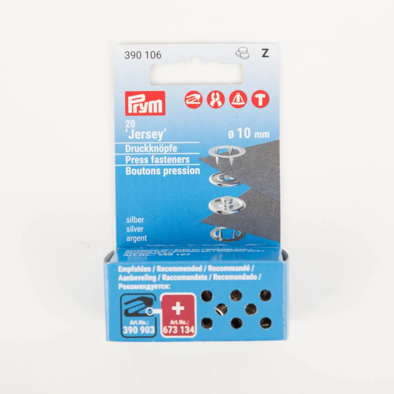 Finale Aktion Prym Druckknöpfe Jersey Nachfüllpack Ø10mm 20 Stück
