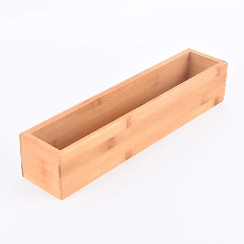 Zertifiziert Aufbewahrungsbox Kiste Bambus 38x8x7cm