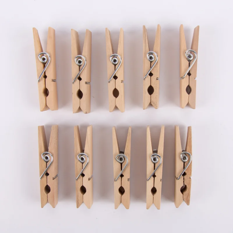 Creativ Company Holzklammer 10 Stück mittel Holz 7,2x2cm Rabatt