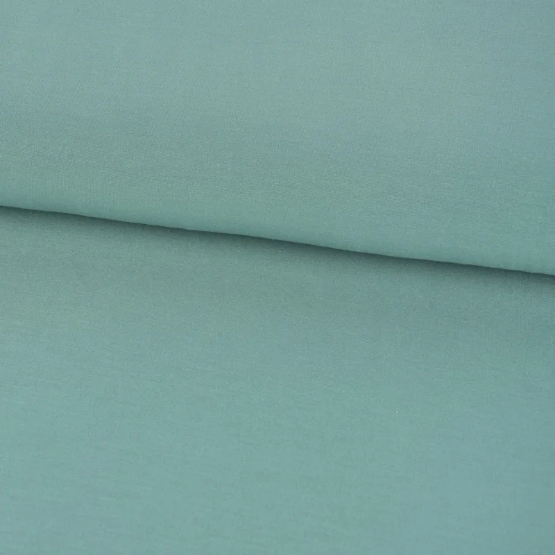 Preisknaller Bekleidungsstoff Tencel Modal Jersey einfarbig dunkel mint 1,45m Breite