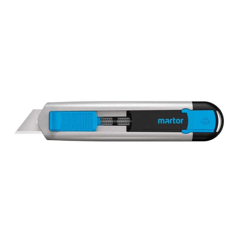 Sonderaktion Martor Secunorm 525 con lama trapezoidale in acciaio inossidabile (1 in scatola singola)