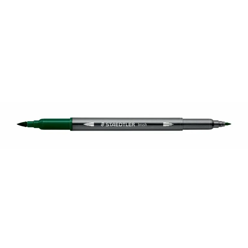 Staedtler Doppelfaserm.wasserverm. erdgrün (VE=10stk) Günstig
