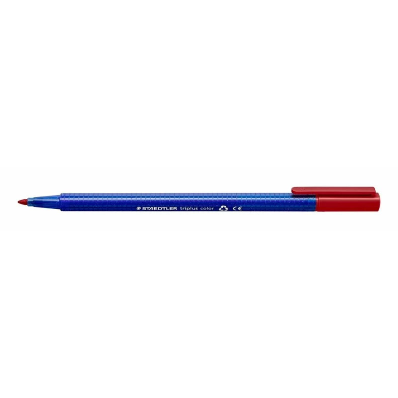 Staedtler Fasermaler tripl.col. rPP karminrot (VE=10stk) Geprüft