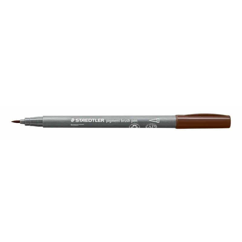 Top-Angebot Staedtler pigment brush pen braun (VE=10stk)
