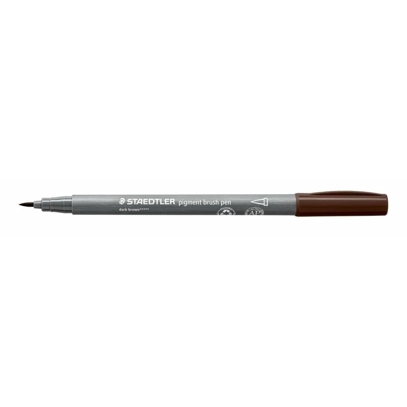 Jetzt Bestellen Staedtler pigment brush pen dunkelbraun (VE=10stk)