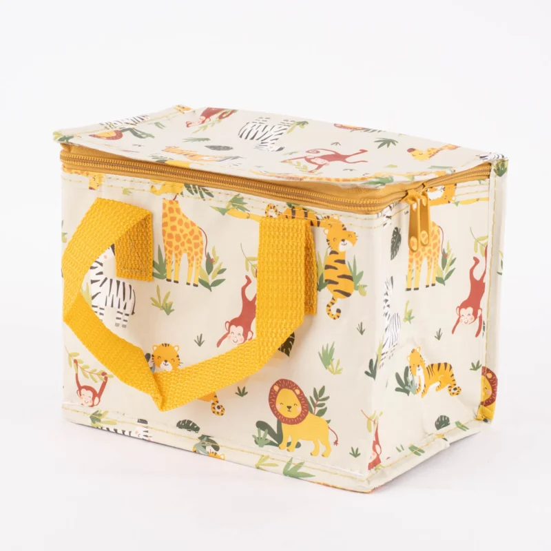 Zertifiziert Sass & Belle Mini Kühltasche Savannah Safari creme gelb mehrfarbig 21x16x13cm