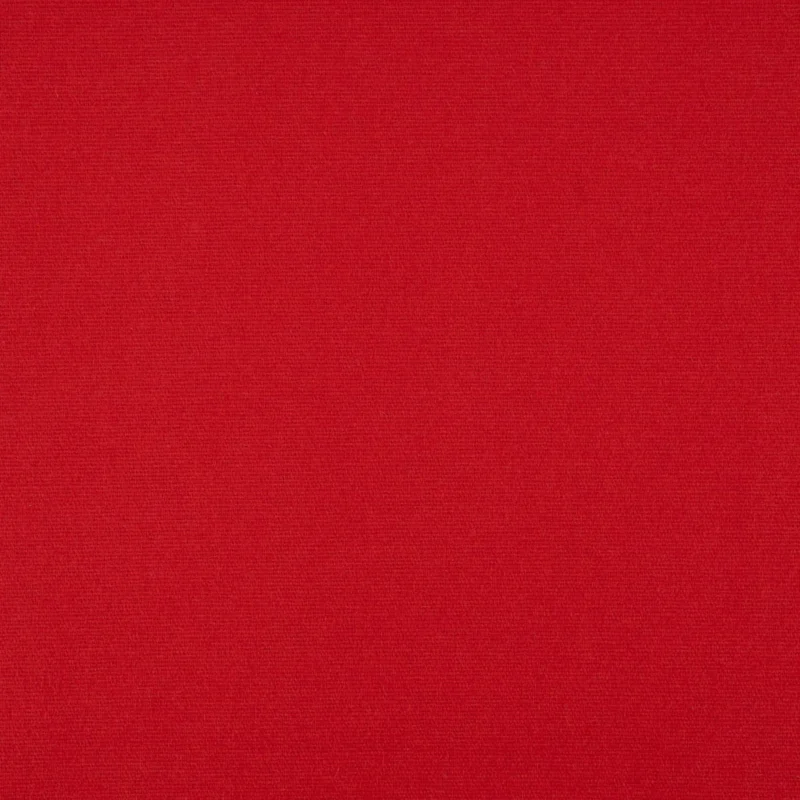 Expressversand Bekleidungsstoff Baumwollstoff Flanell dünn uni rot 1,42m Breite